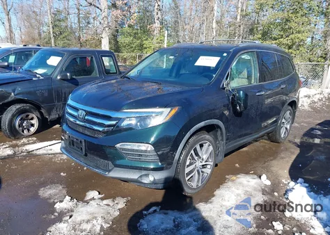 2018 Honda Pilot Touring из США, поврежденный, VIN 5FNYF6H99JB066640